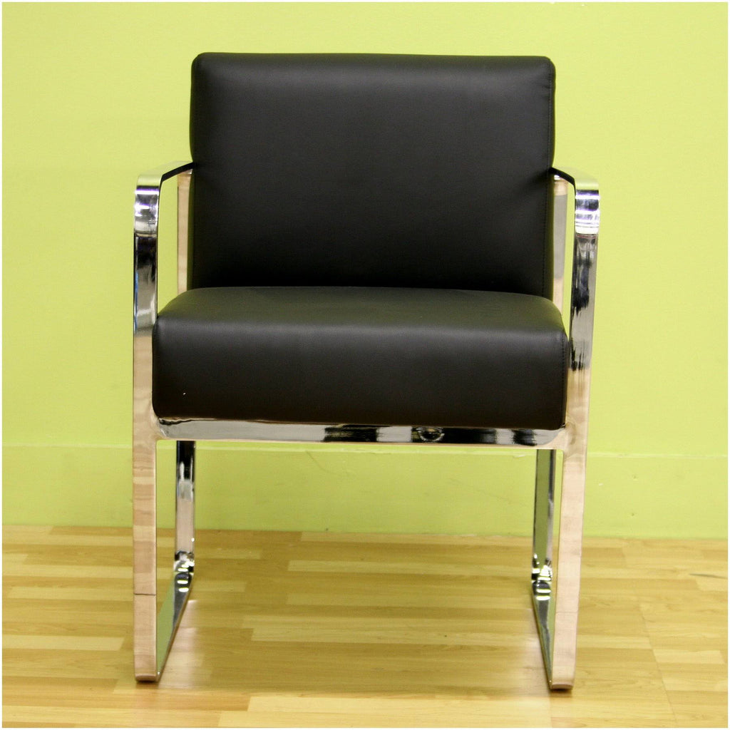 Black Leather Chair J866597