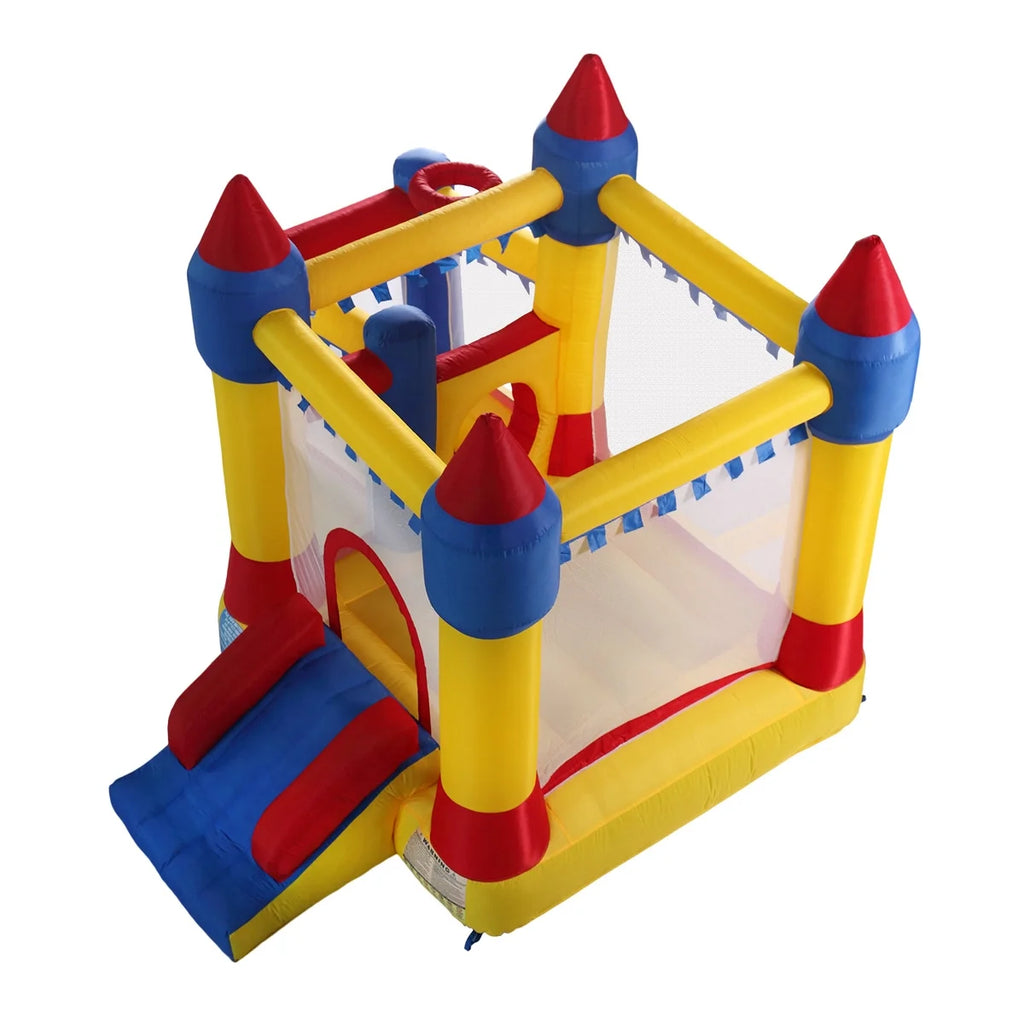 Inflatable Bounce House with Carry Bag and Repair Kit J403901