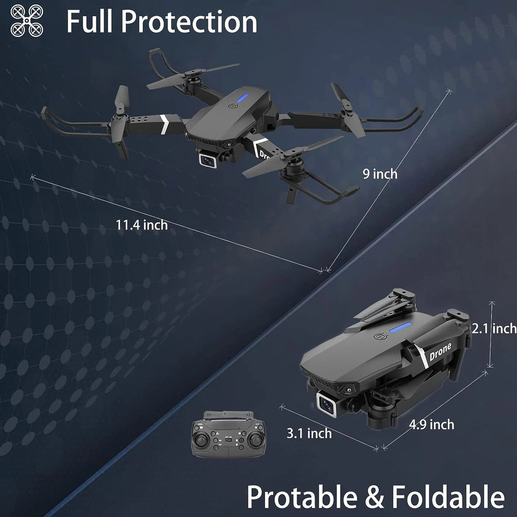 Falcon 4K Drone With 2 Batteries H1618