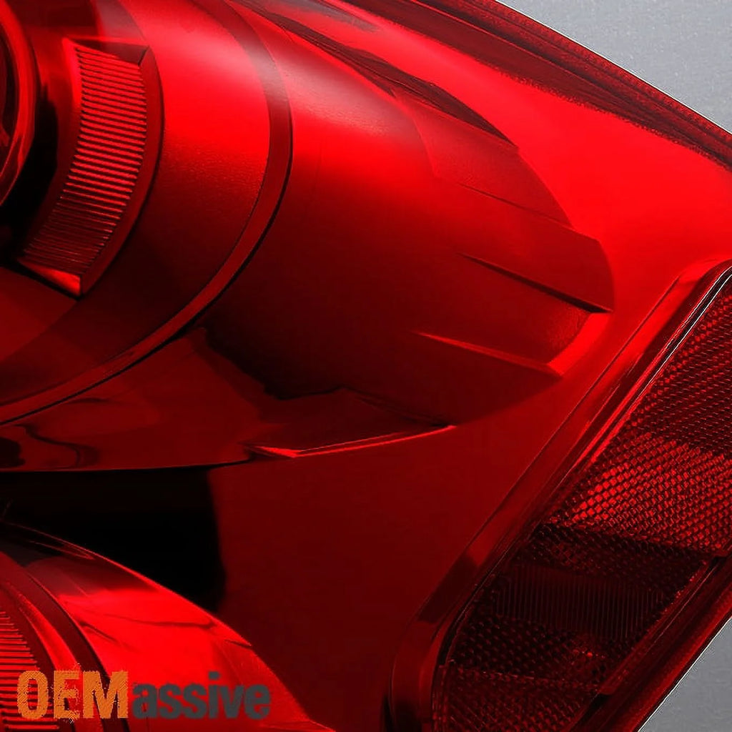 Red Clear Tail Lights Pair Set A26836