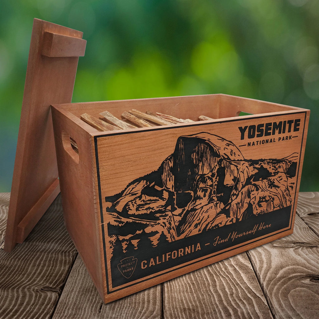 Fatwood Firestarter in Wooden Crate, 13 LB K568