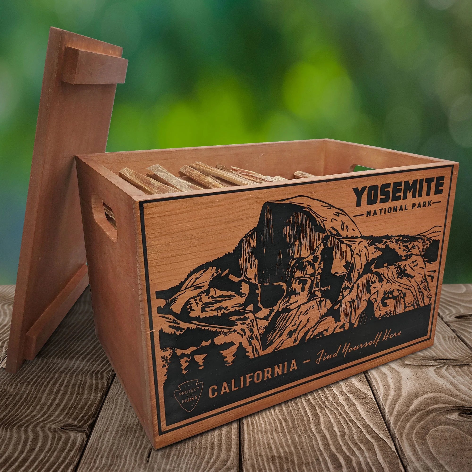 Fatwood Firestarter in Wooden Crate, 13 LB K568