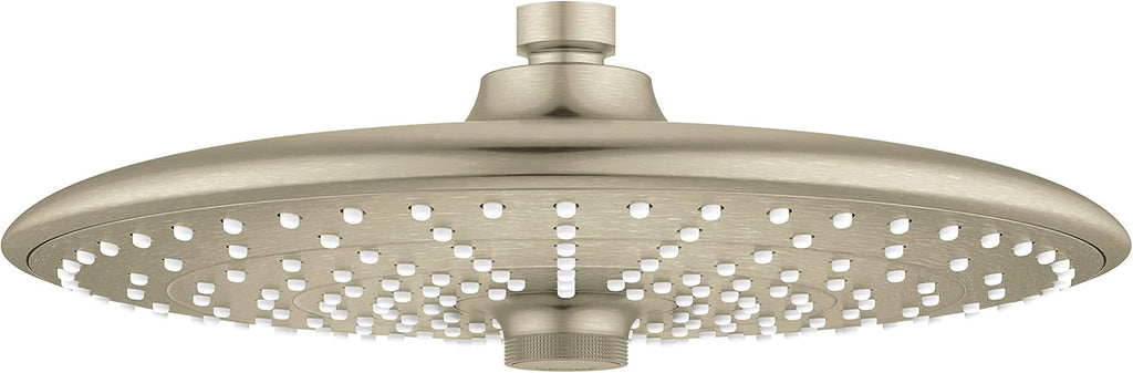 Brushed Nickel Shower Head with 3 Spray Patterns, 2.5 gpm Y133275