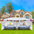 10'x20' Waterproof Outdoor Party Tent with 4 Removable Sidewall and 2 Door G93900