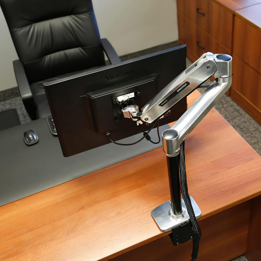 Polished Aluminum Single Monitor Arm F498031