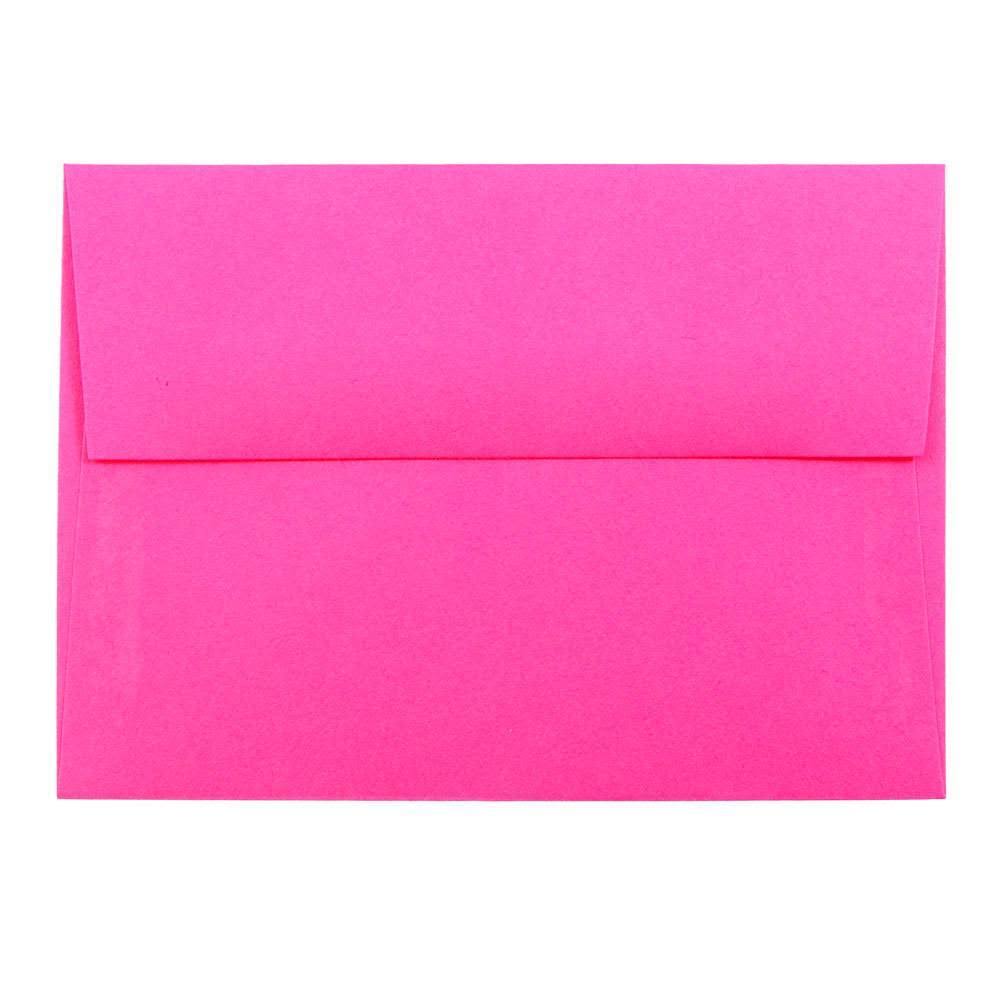 Ultra Fuchsia Pink A1 Invitation Envelopes, Bulk 1000/Carton E93735