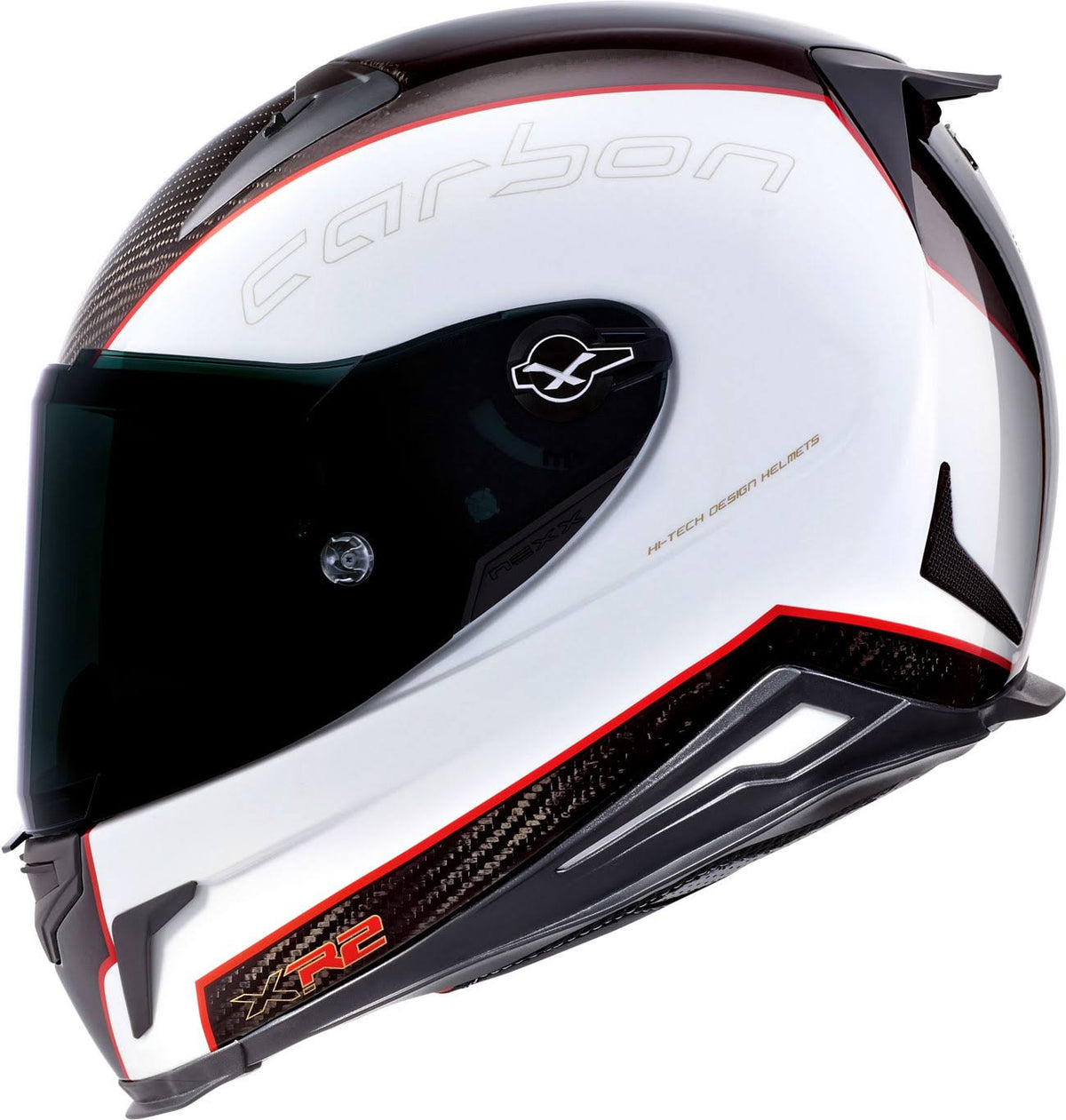 X.R2 Carbon White Helmet Size XL C5653