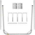 48 in. Steel Boat Trailer Guide-on with White PVC Tube Covers W22074