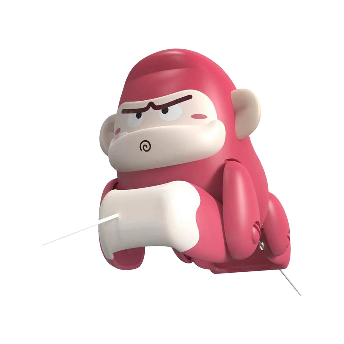 Rose Red Pull Along Gorilla Toy W245