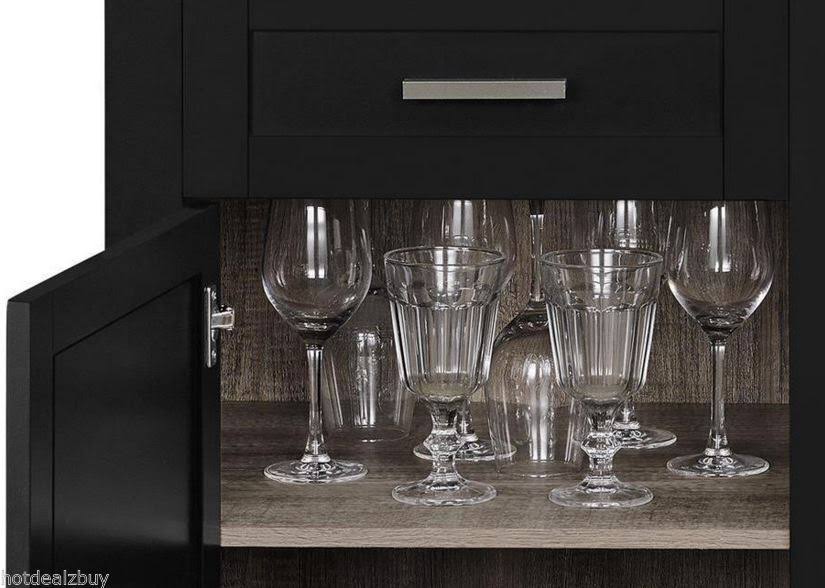 Black Bar Cabinet S641