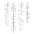 Warm White LED Snowflake Light String E6704