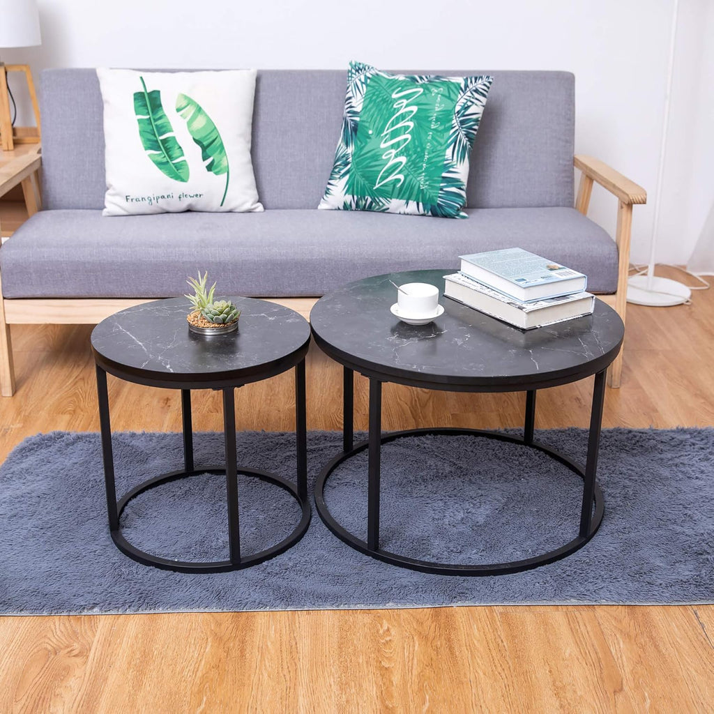 Black End Table Set of 1 Q2287