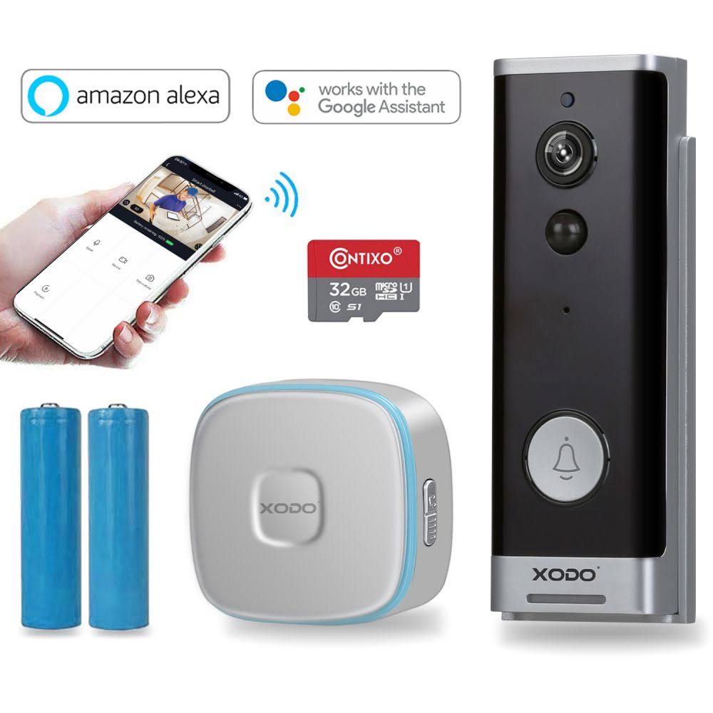 Smart Home WiFi Wireless 1080p Security Camera Video Doorbell 2-Way Audio Z1279
