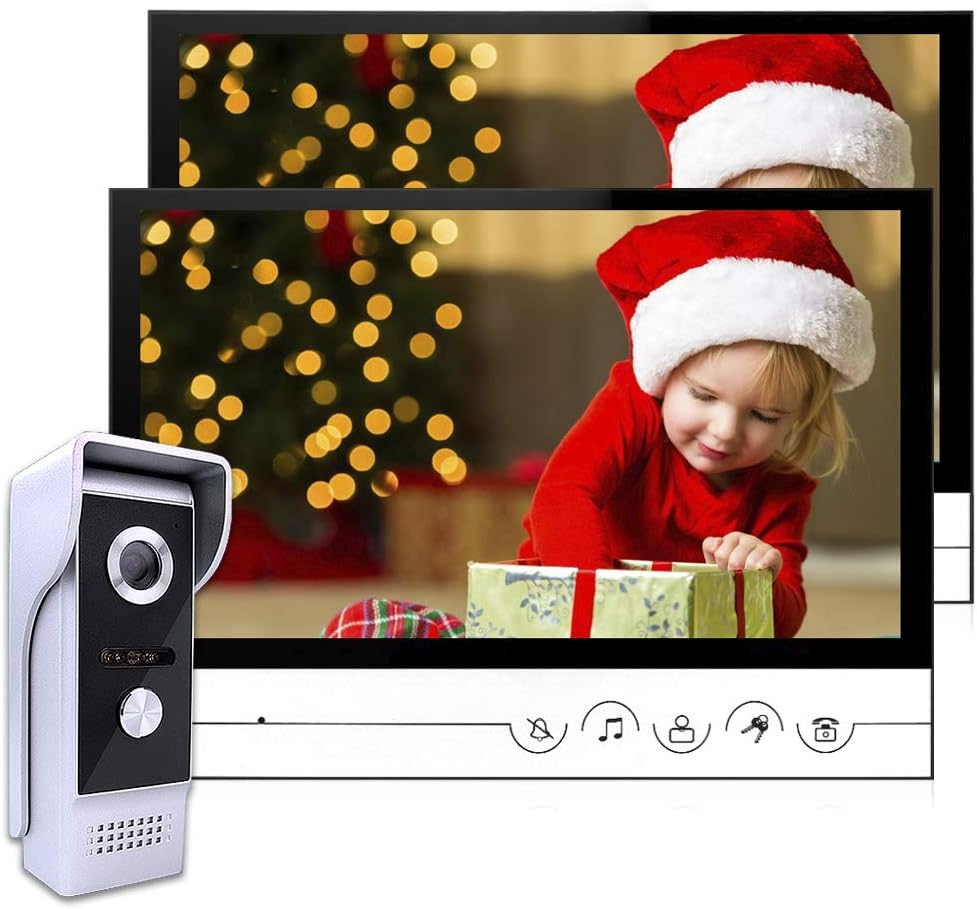 9 Inches Monitor Video Doorbell Intercom System with HD Camera Q147962