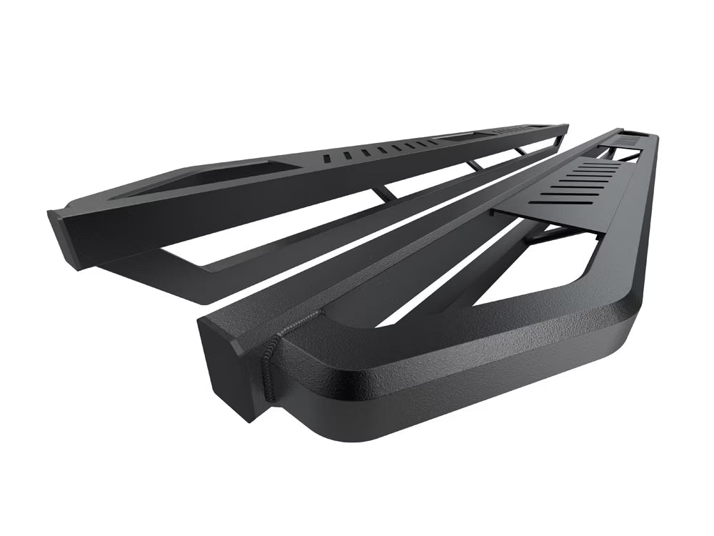 Black Aluminum Running Boards Side Steps M738