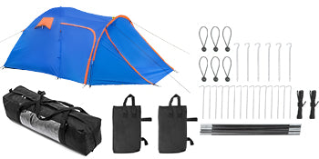 Waterproof Motorcycle Camping Tent with Motorcycle Port N536