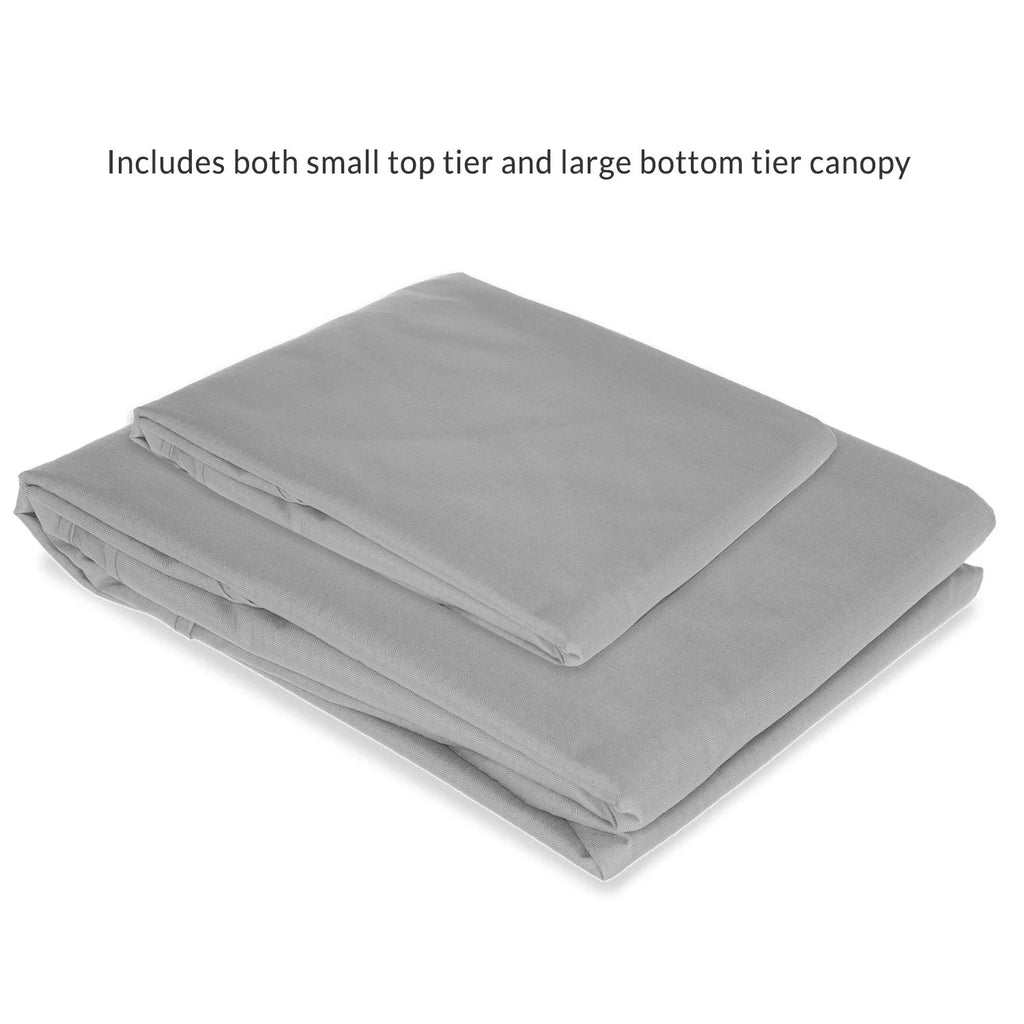 Replacement Canopy Top Cover for 84C-210GY Gazebo H7617