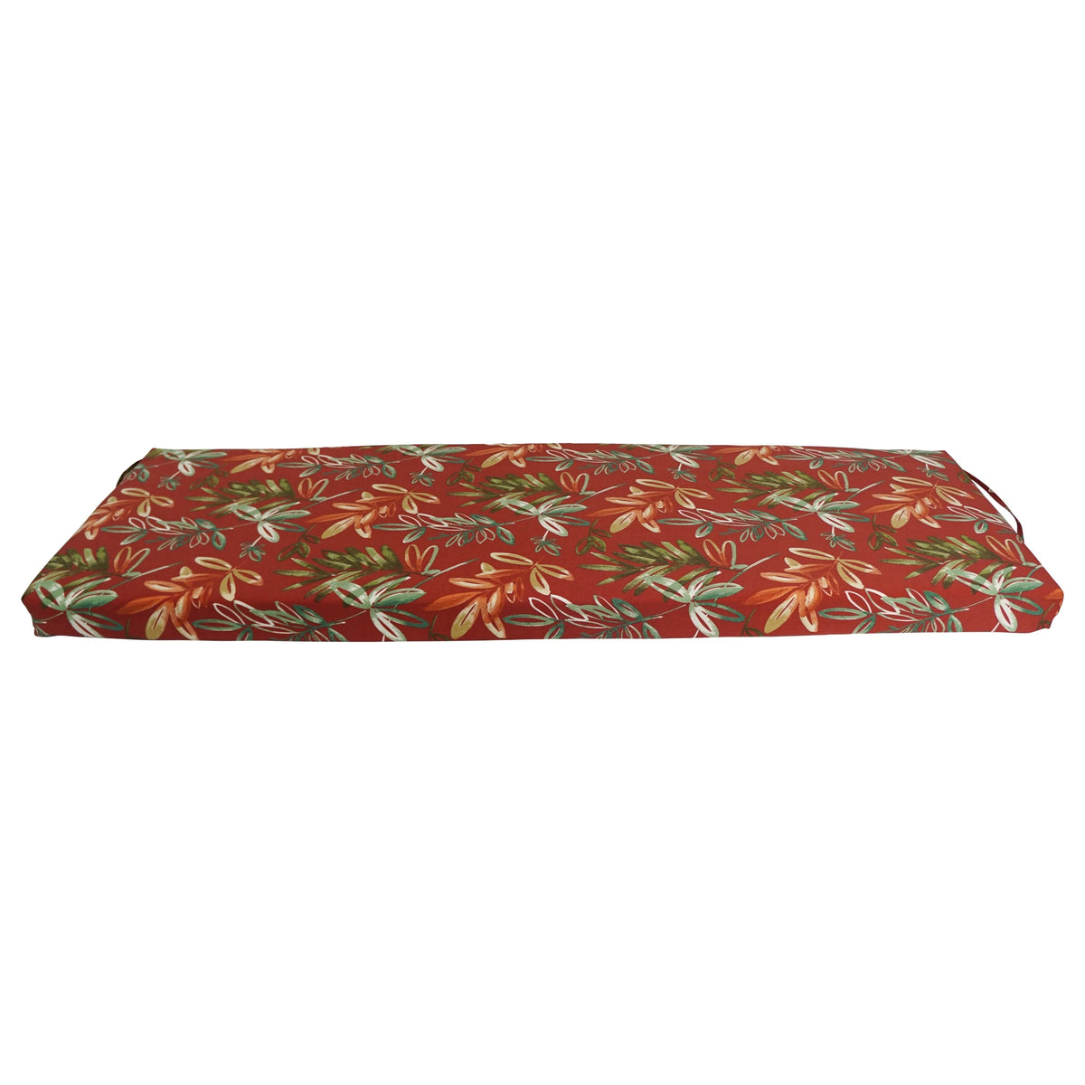 Patterned Outdoor Spun Polyester Bench Cushion O522