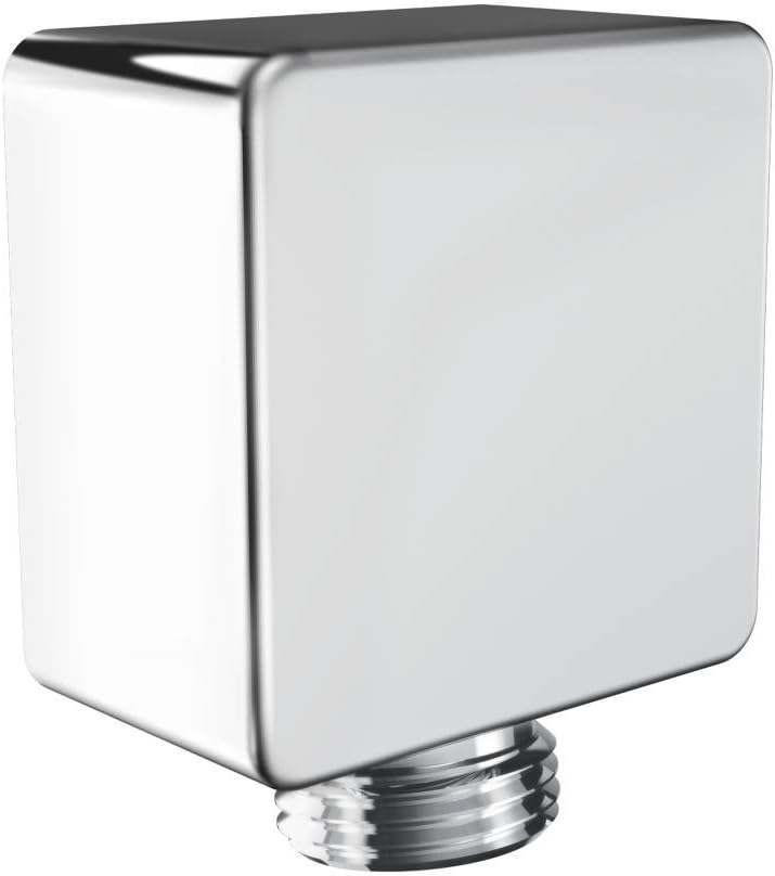 Chrome Handheld Shower Wall Connector Pack of 2 Q8142
