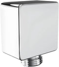 Chrome Handheld Shower Wall Connector Pack of 2 Q8142