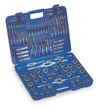 110 PC High Carbon Steel Tap/Die Set U304502
