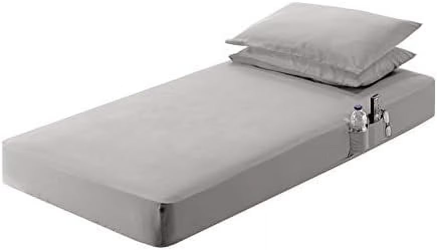 4 Piece Sheets Set Platinum Silver Y826165