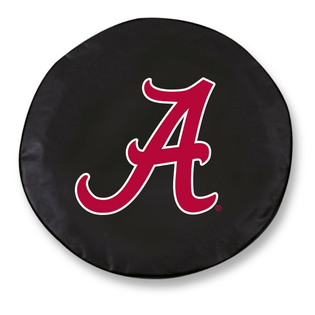 Black Vinyl Fitted Car Tire Cover Y16121