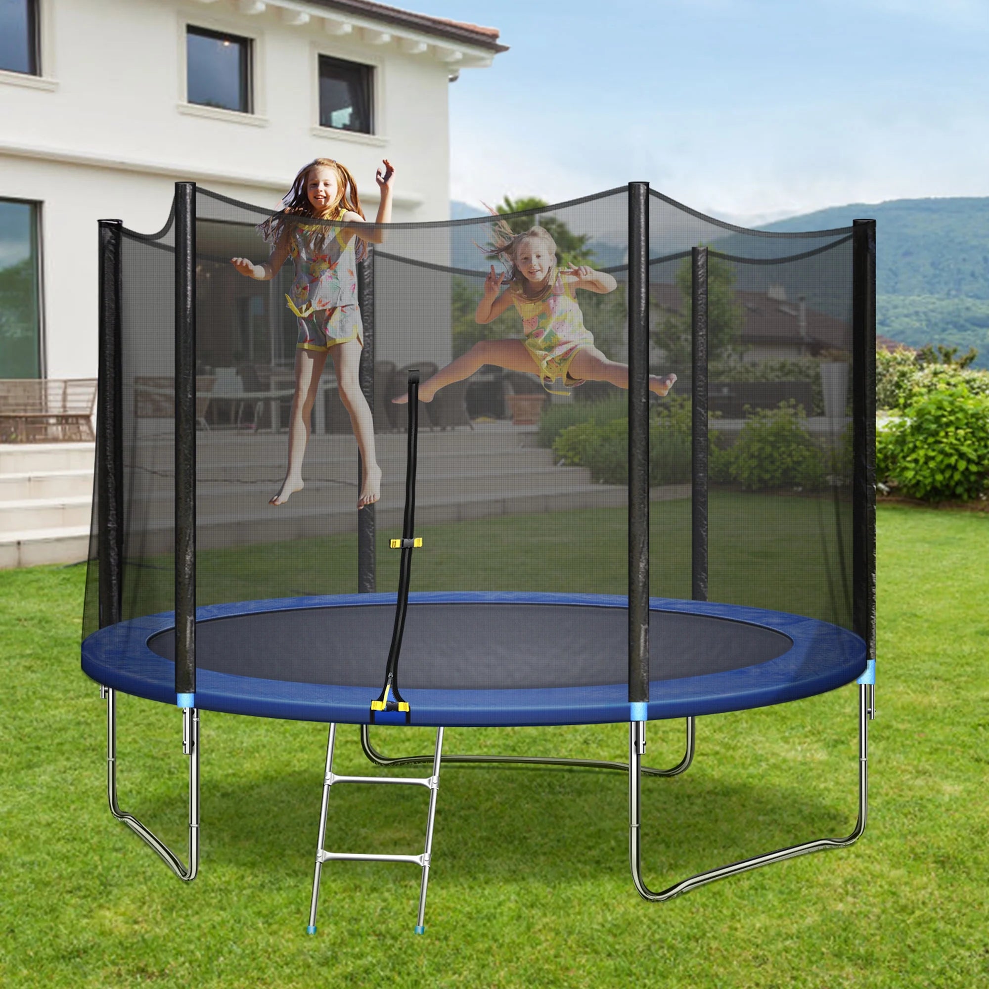 10 ft Trampoline with Enclosure Net R113493