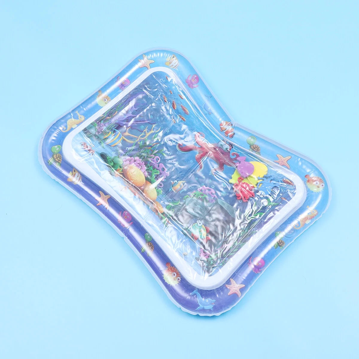 Inflatable Crawling Cushion Water Play Mat (Blue) X232016