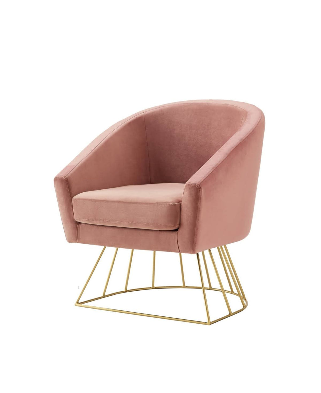 Velvet Accent Chair D1178