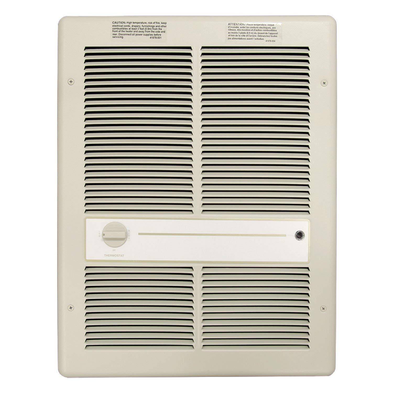 1000W 120V Ivory Fan Forced Wall Heater D32099