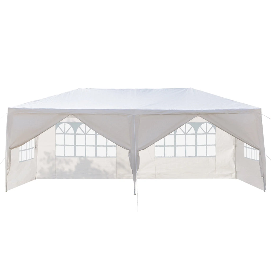 10'x20' Waterproof Outdoor Party Tent with 4 Removable Sidewall and 2 Door G93900