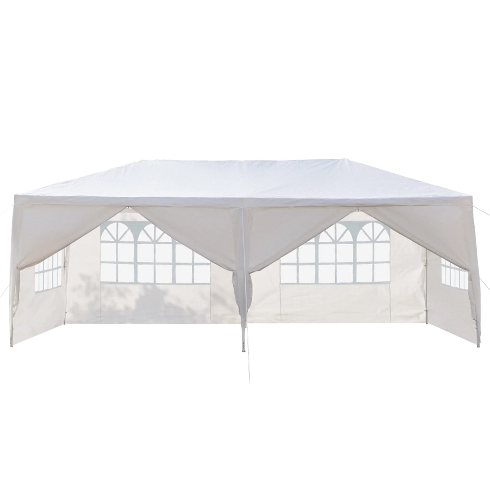 10'x20' Waterproof Outdoor Party Tent with 4 Removable Sidewall and 2 Door G93900