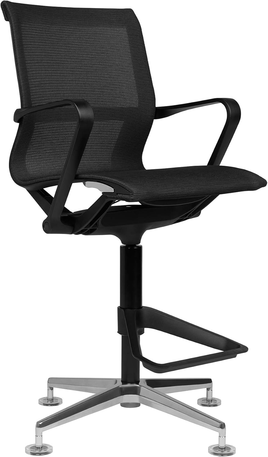 Black Mesh Drafting Chair A944