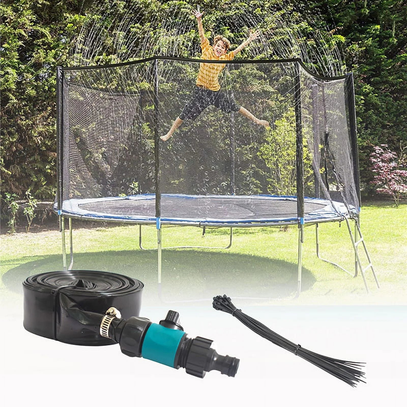 Trampoline Sprinkler Water Sprayer Accessories 39.4ft T234352