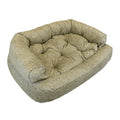 Small Overstuffed MicroSuede Pet Sofa S603269