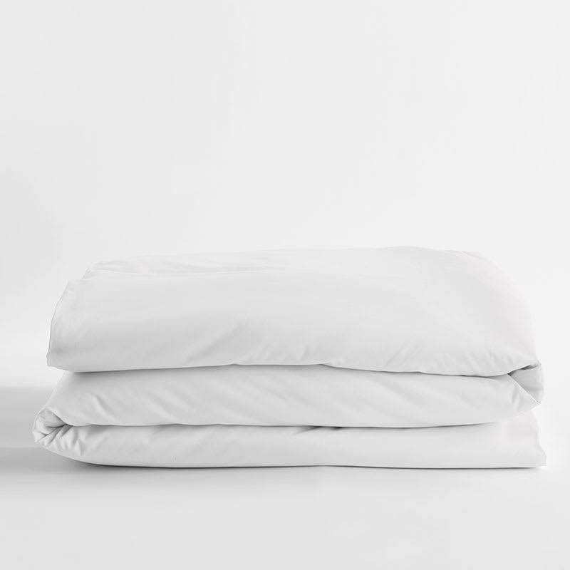 Pink Sand Solid Oversized Queen Egyptian Cotton Sateen Duvet Cover J487