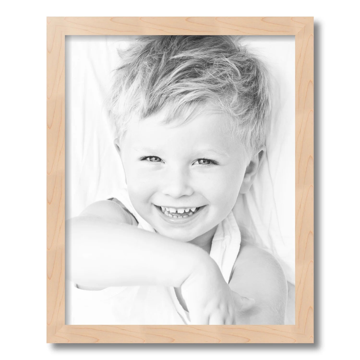 16x20 Inch Hard Maple Picture Frame with Plexi Glass L860
