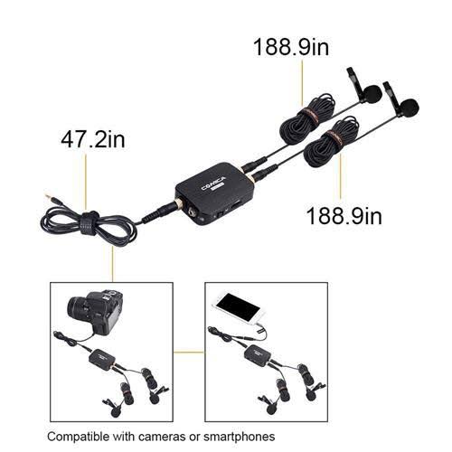 Dual Lavalier Microphone Kit S85256