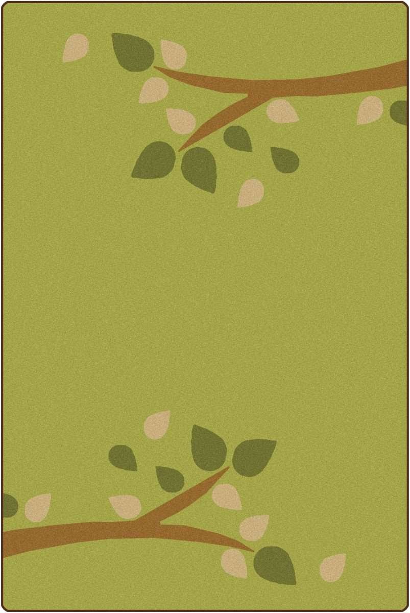 Green 4x6 Rectangle Carpets for Kids H53186