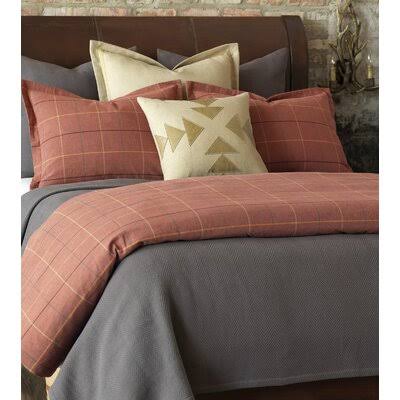 Slate California King Cotton Blend Duvet Cover U361735