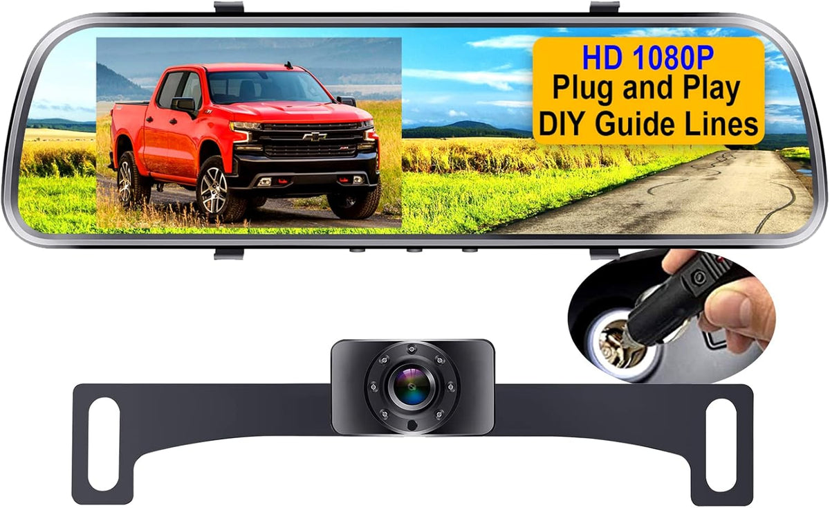 4.3'' HD 1080P License Plate Rear View Camera W675628