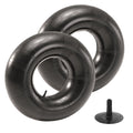 (2) Tire Inner Tubes 25x8x12 TR13 Straight Valve I5961