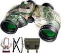 Camouflage 10X50 Waterproof Marine Binoculars with Rangefinder Compass H91628