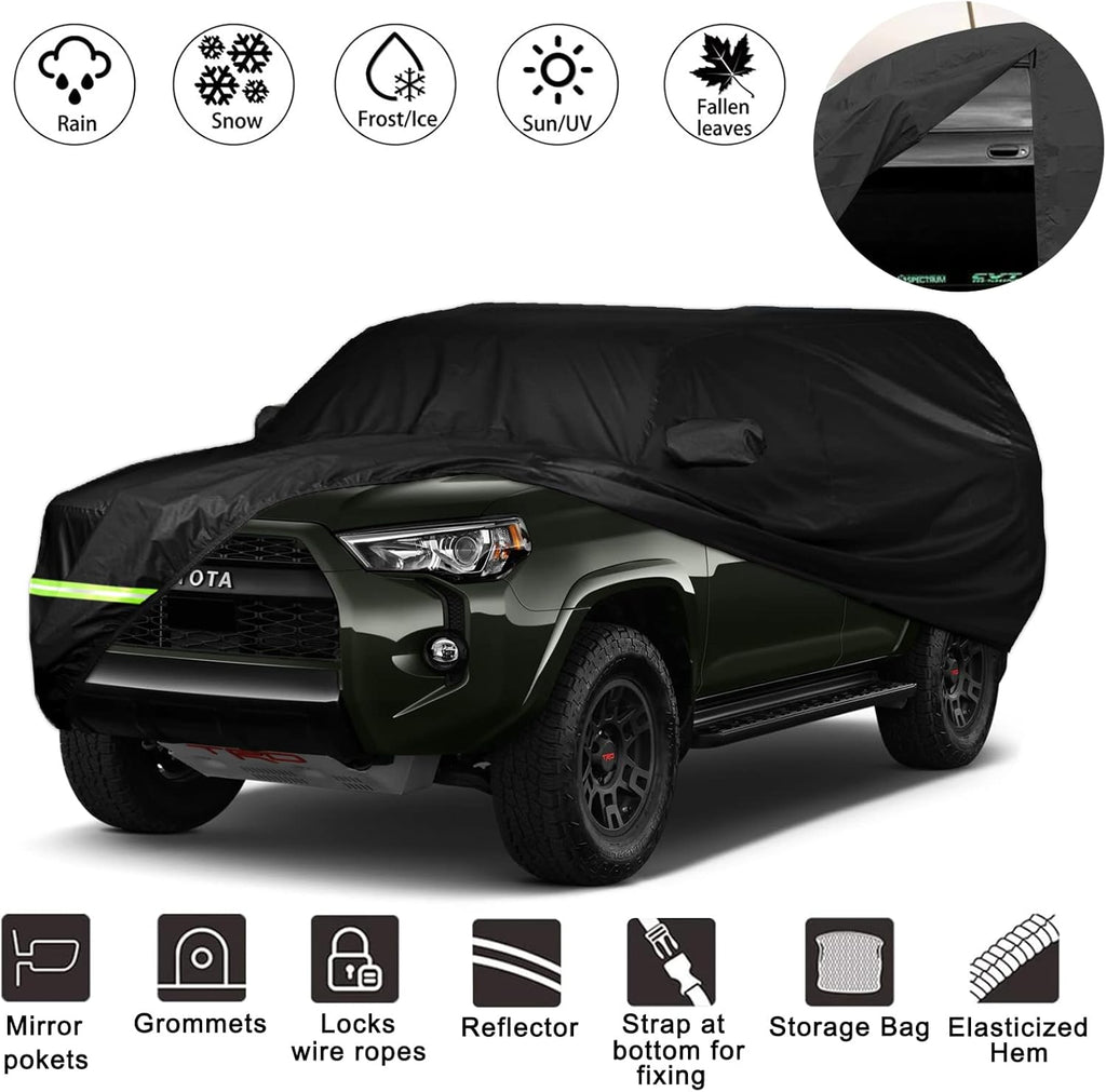 Waterproof Car Cover for Mazda Miata MX-5, 190T, Pack of 2 U898579