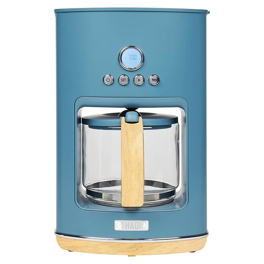 Stone Blue 10 Cup Coffee Maker with LCD Display F3107