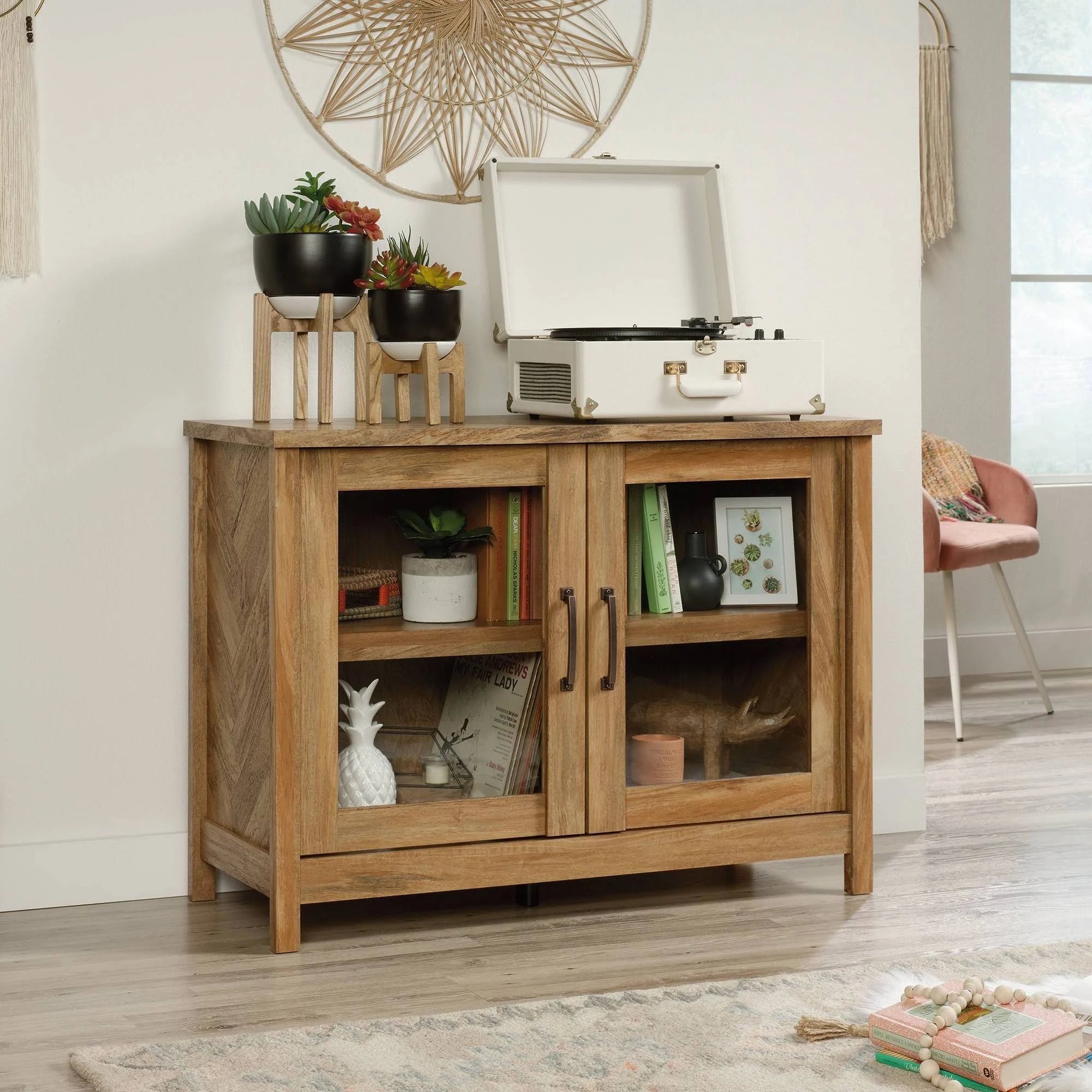 Sindoori Mango Display Cabinet F566