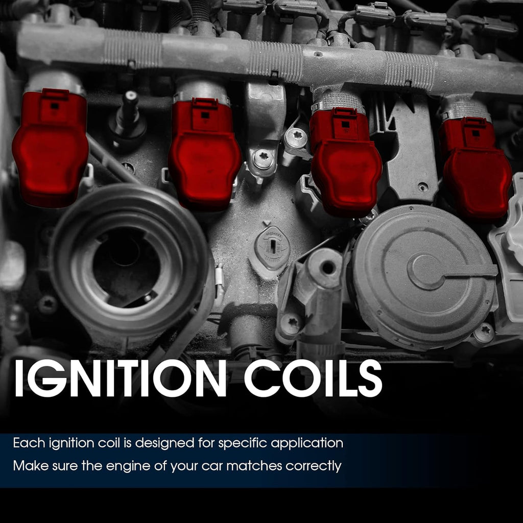 Set of 6 Ignition Coil Pack for Honda Accord Odyssey W467