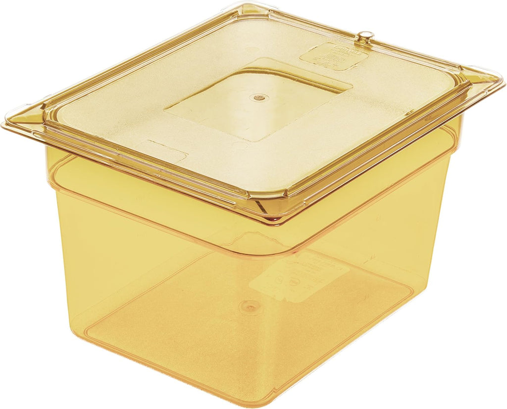 Amber Half Size 8" Deep Food Pan, Pack of 2 L268