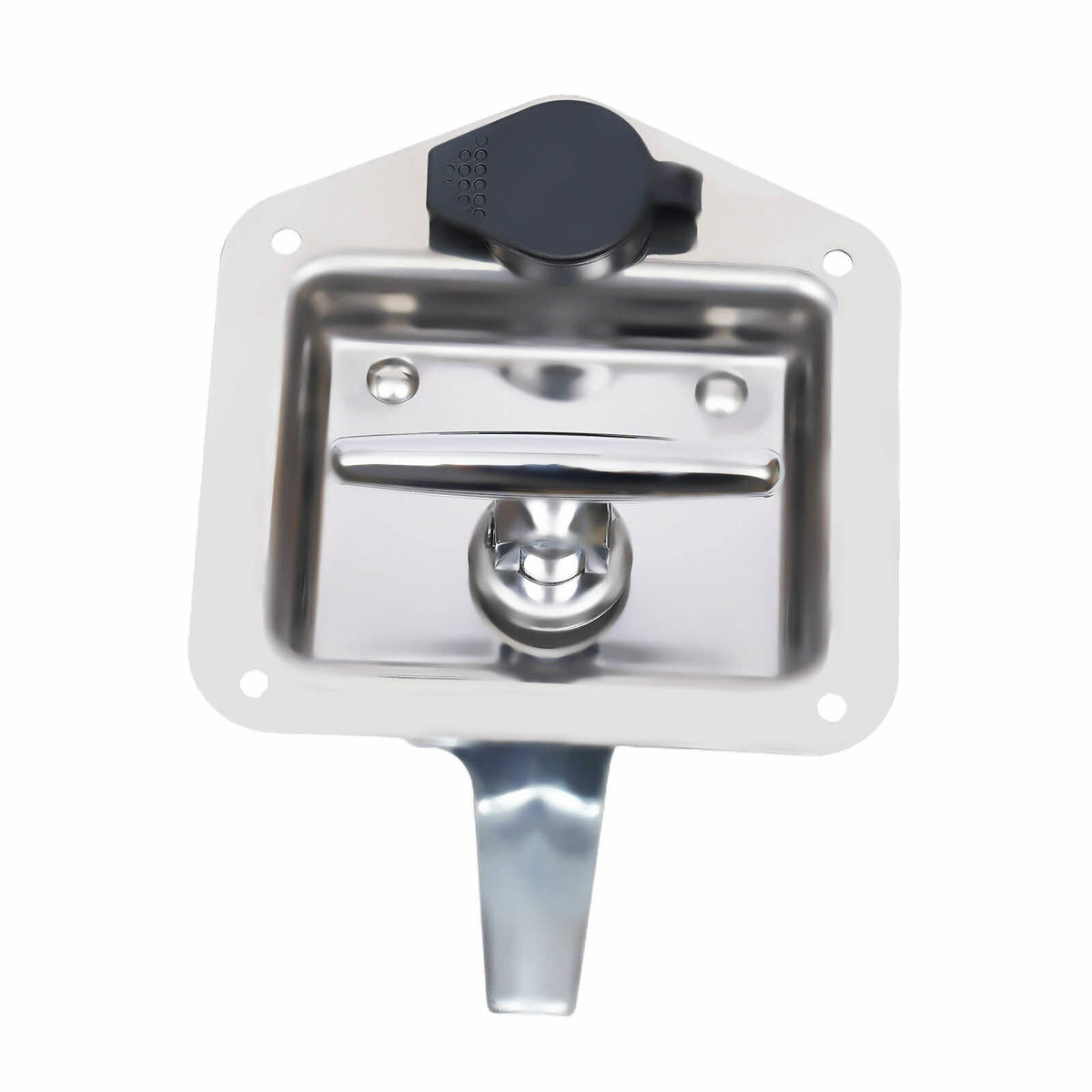 T-Handle Door Latch Lock Stainless Steel Toolbox with Keys U68371